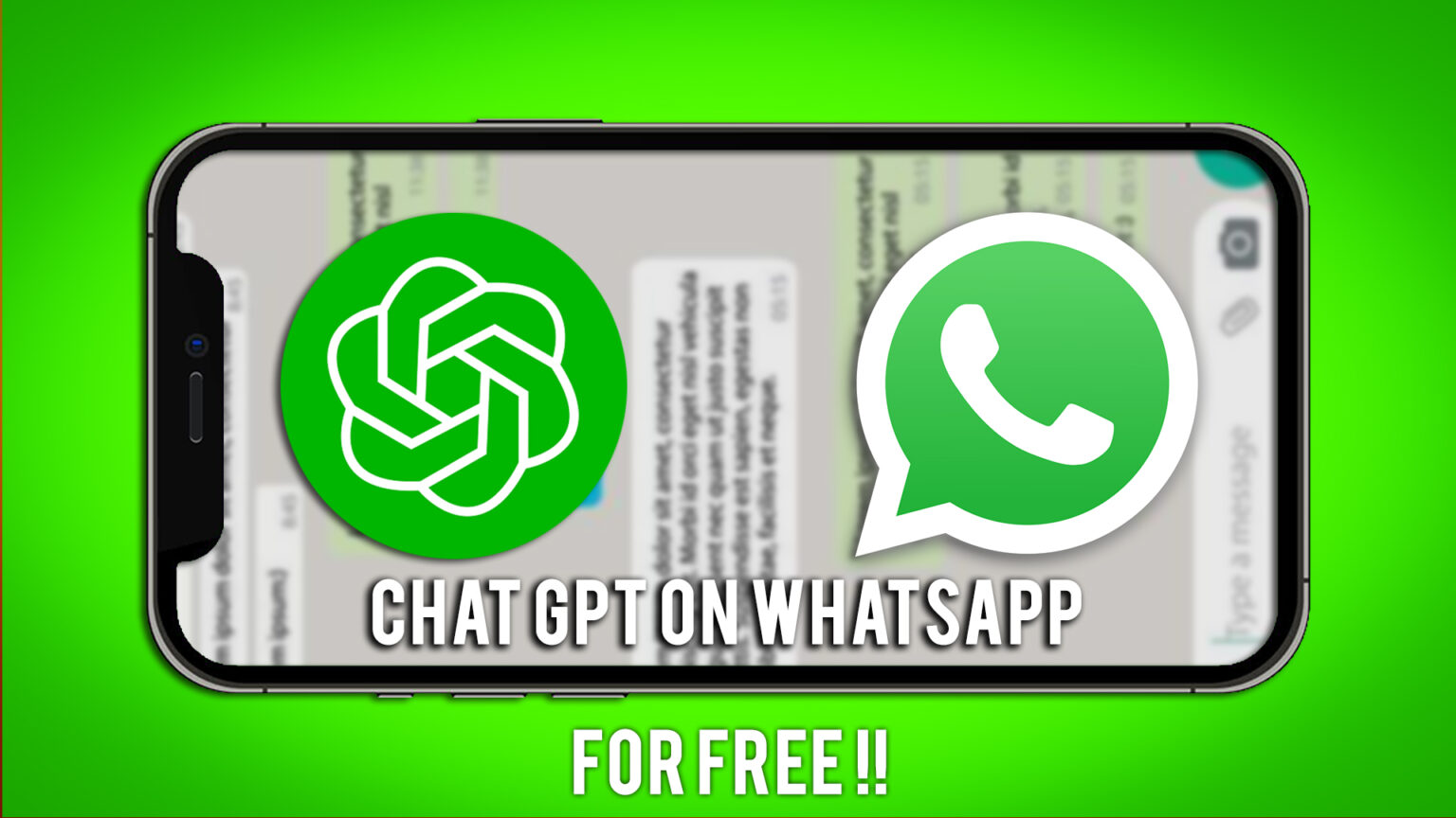 How to use Chat GPT on Whatsapp for Free